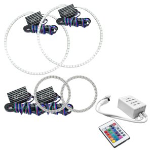 Volkswagen Touareg Headlight Halo Kit - ORACLE Lighting - ColorSHIFT w/ Simple Controller - `05-`06